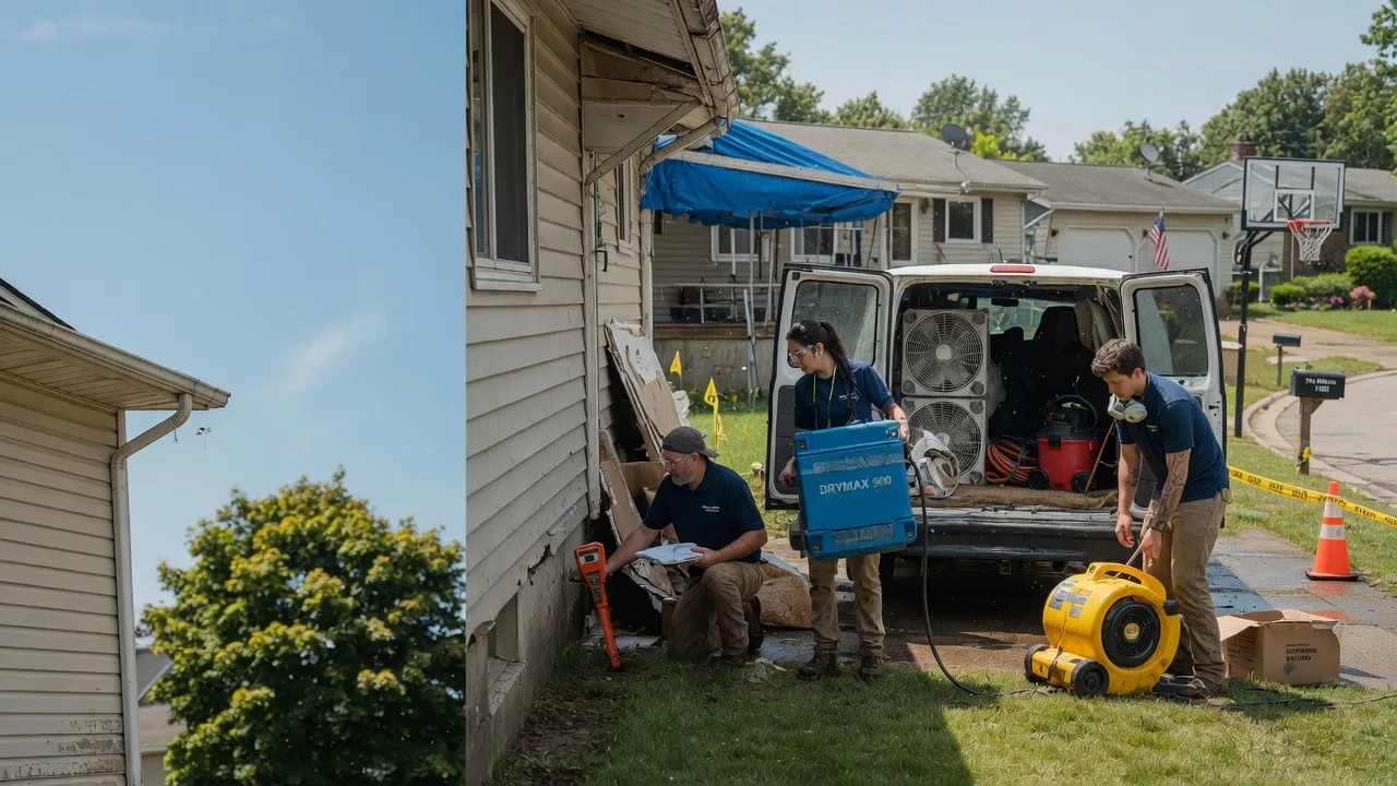 Ceiling Leak Cleanup in Clarinda, IA near me